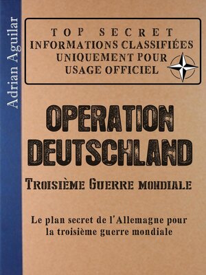cover image of Opération Deutschland